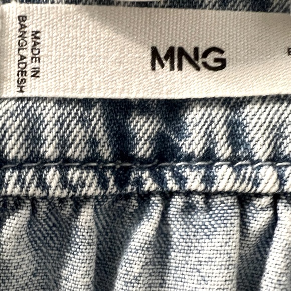 NWOT - Mango Cleo Oversized Denim Top - Picture 6 of 7